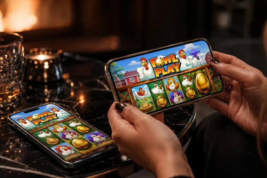 Fowl play no celular: como jogar a slot pelo Android e iPhone